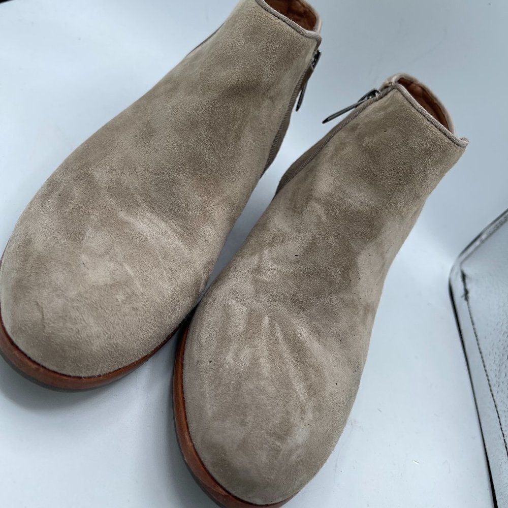 Sam Edelman Taupe leather Heeled Bootie 6